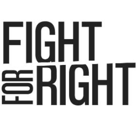 the words fight for right
